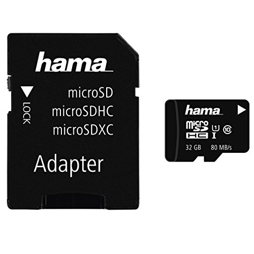 Hama Microsdhc 32gb Class 10 Uhs I 80mb