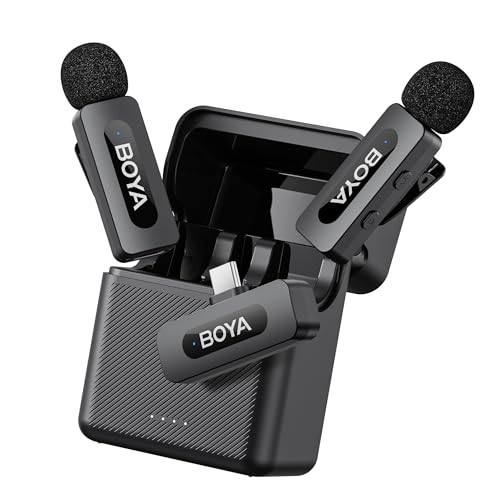 Boya By V30 Mini Mikrofon Handy Kabellos 100m
