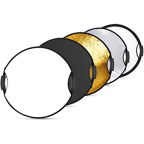 Neewer 22 56cm Lichtreflektor Mit Handgriff Mit 3