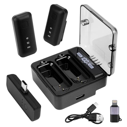 Lavalier Mikrofon Wireless Mit Ladekoffer F R Ios
