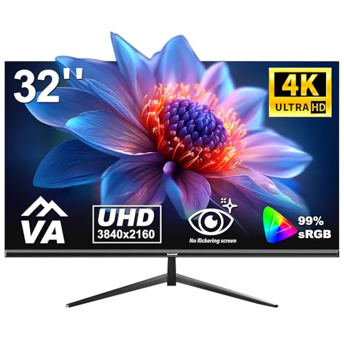 Gawfolk 32 Zoll Monitor 4k 3840 2160 Uhd