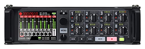 Zoom F8n Pro Multitrack Field Recorder Professionelles 32