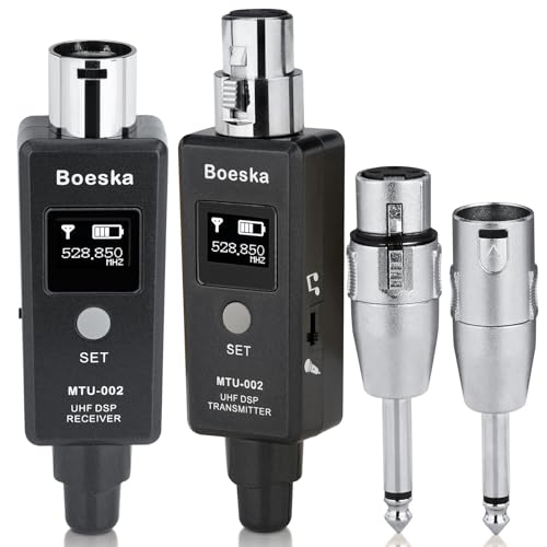 Xlr Mikrofon Sender Empf Nger 2 4g Kabelloses