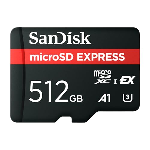 Sandisk Microsd Express Speicherkarte 512 Gb 5 3k