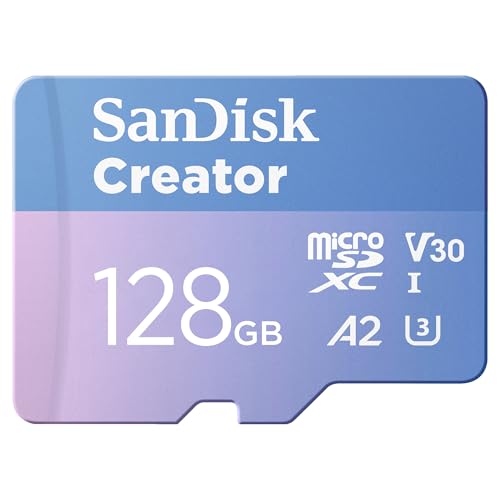 Sandisk Creator Microsdxc Uhs I Speicherkarte 128 Gb