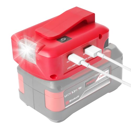 Quperr Usb Akku Adapter F R Einhell Power