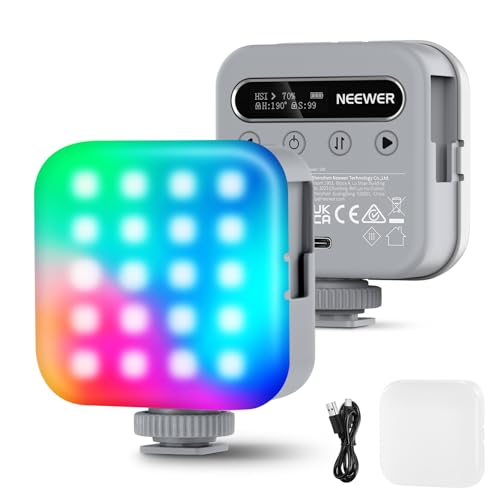 Neewer Basic Magnetic Rgb Videoleuchte 360 Vollfarb Mini