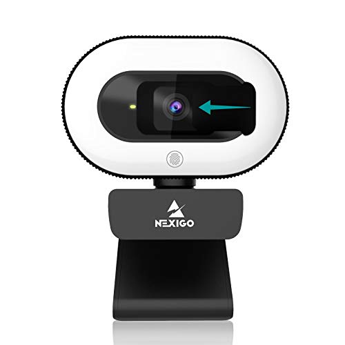 Nexigo Streamcam N930e 1080p Webcam With Ring Light