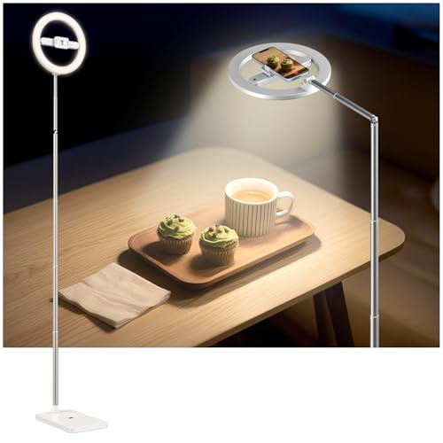 Yayusi 174cm Wiederaufladbar Ringlicht Mit Stativ Handy 360