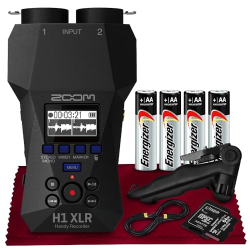 Zoom H1 Xlr Handy Recorder 32 Bit Float