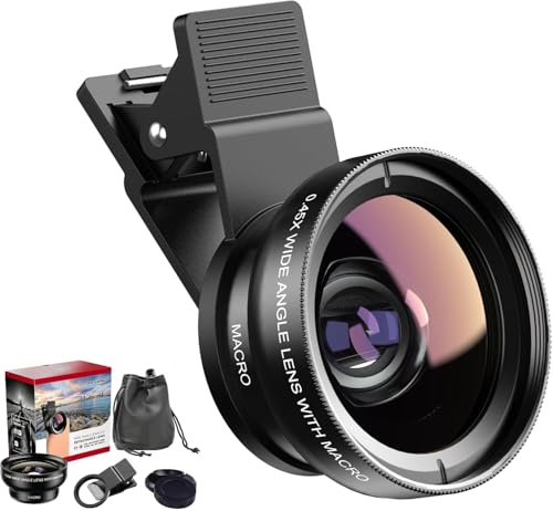 Auricase 2 In 1 Universal Handy Kamera Objektiv