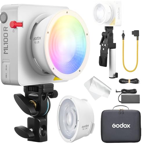 Godox Ml100r Kit1 Vollfarb Rgb Led Videoleuchte Mit