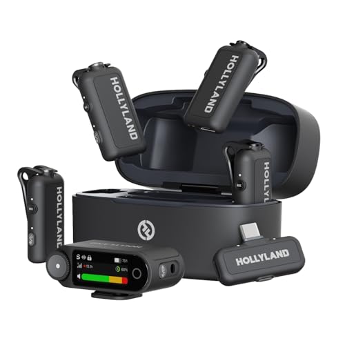 Hollyland Lark Max 2 Kabelloses Lavalier Mikrofon Ai