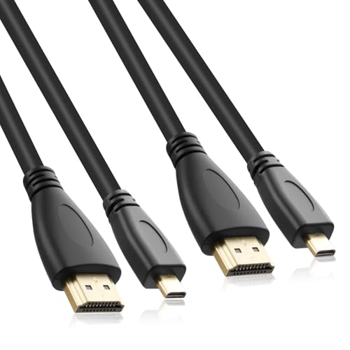 2 Pack Micro Hdmi Auf Hdmi Kabel 1