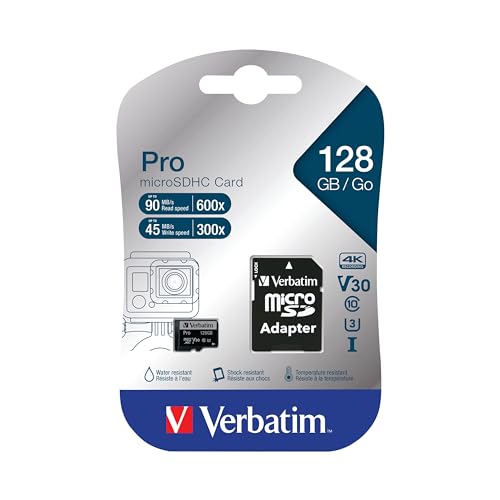 Verbatim Pro U3 Micro Sdxc Speicherkarte Mit Adapter