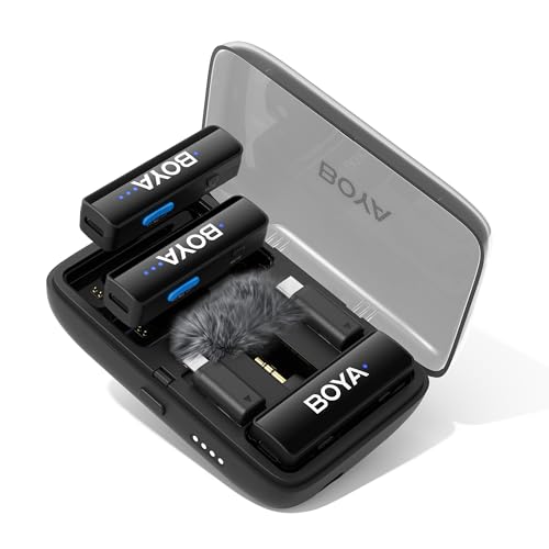 Boya Boyalink Lavalier Mikrofon Kabellos 2 4ghz Mini