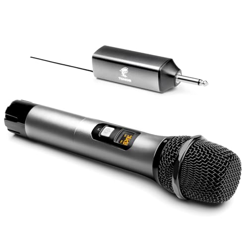 Tonor Wireless Microphone Kabellos Drahtloses Uhf Mikrofon Set