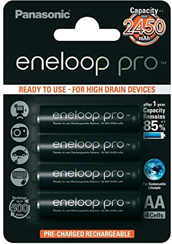 Panasonic Eneloop Pro Ready To Use Ni Mh