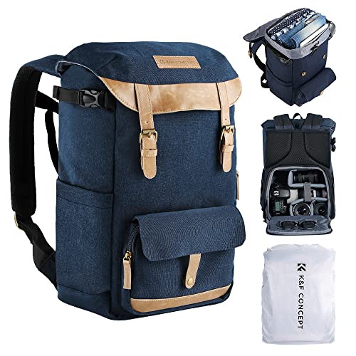 K F Concept Kamerarucksack Rolltop 20l Fotorucksack Wasserdicht