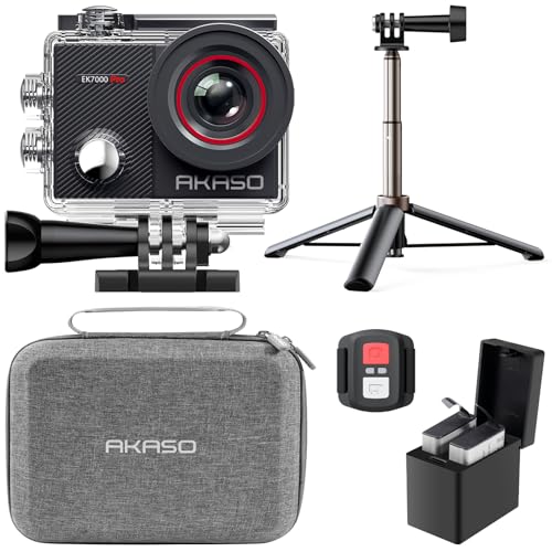 Akaso Action Cam 4k30fps 20mp Mit 60cm Stativ