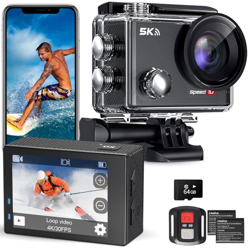 Hiicam Speed 10 Action Cam 5k30fps 30mp Actioncam