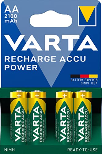 Varta Batterien Aa Wiederaufladbar 4 St Ck Recharge