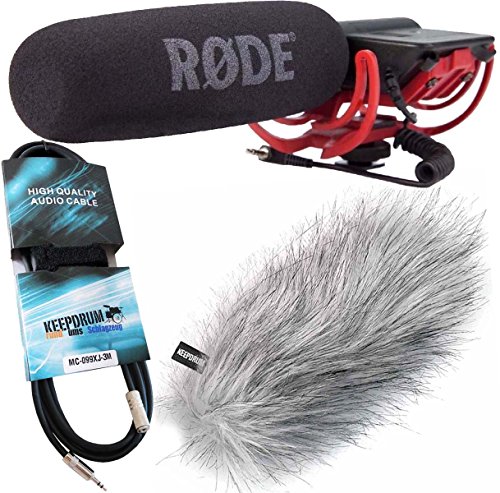 Rode Videomic Rycote Richtmikrofon Kameramikrofon Keepdrum Ws Wh