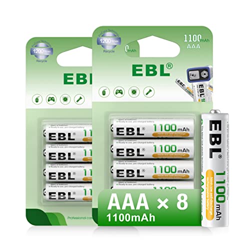 Ebl Aaa Akku 1100mah Mit Hoher Kapazit T