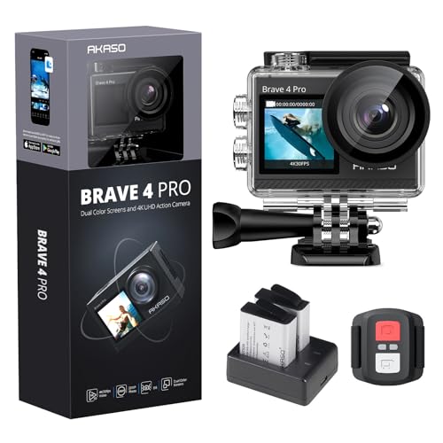 Akaso Action Cam 4k 20mp Wifi 40m Unterwasserkamera