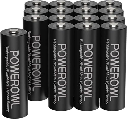 Powerowl Akku Aa 2800mah Aa Akku Wiederaufladbare 16