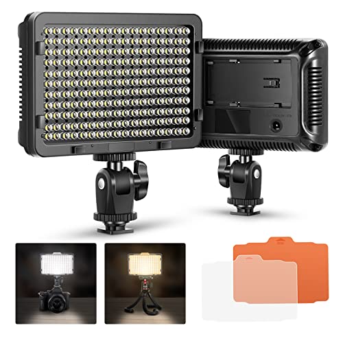 Neewer 176 Led Videoleuchte Streaming Licht 5600k Dimmbar