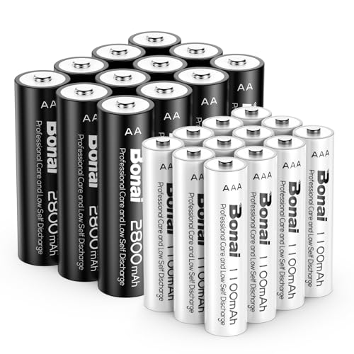 Bonai Akku 12xaa Und 12xaaa 2800 1100mah Wiederaufladbare