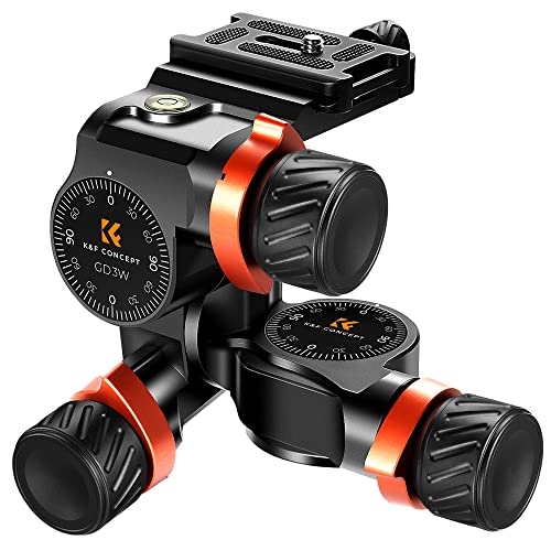 K F Concept 3 Wege Neiger Geared Tripod