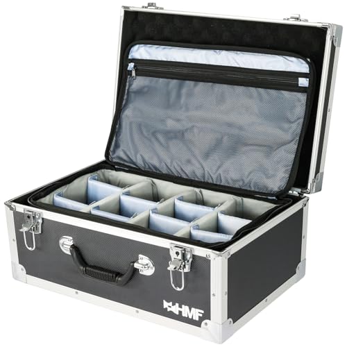 Hmf 18440 Kamerakoffer Fotokoffer Aluminium Mit Tasche Individuelle
